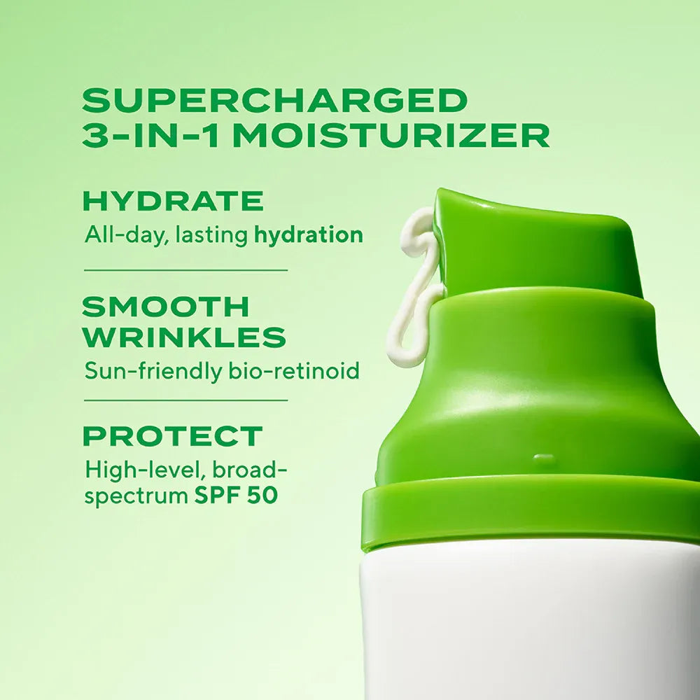 Superactive SPF 50 Moisturizer: Wrinkle-Fighting