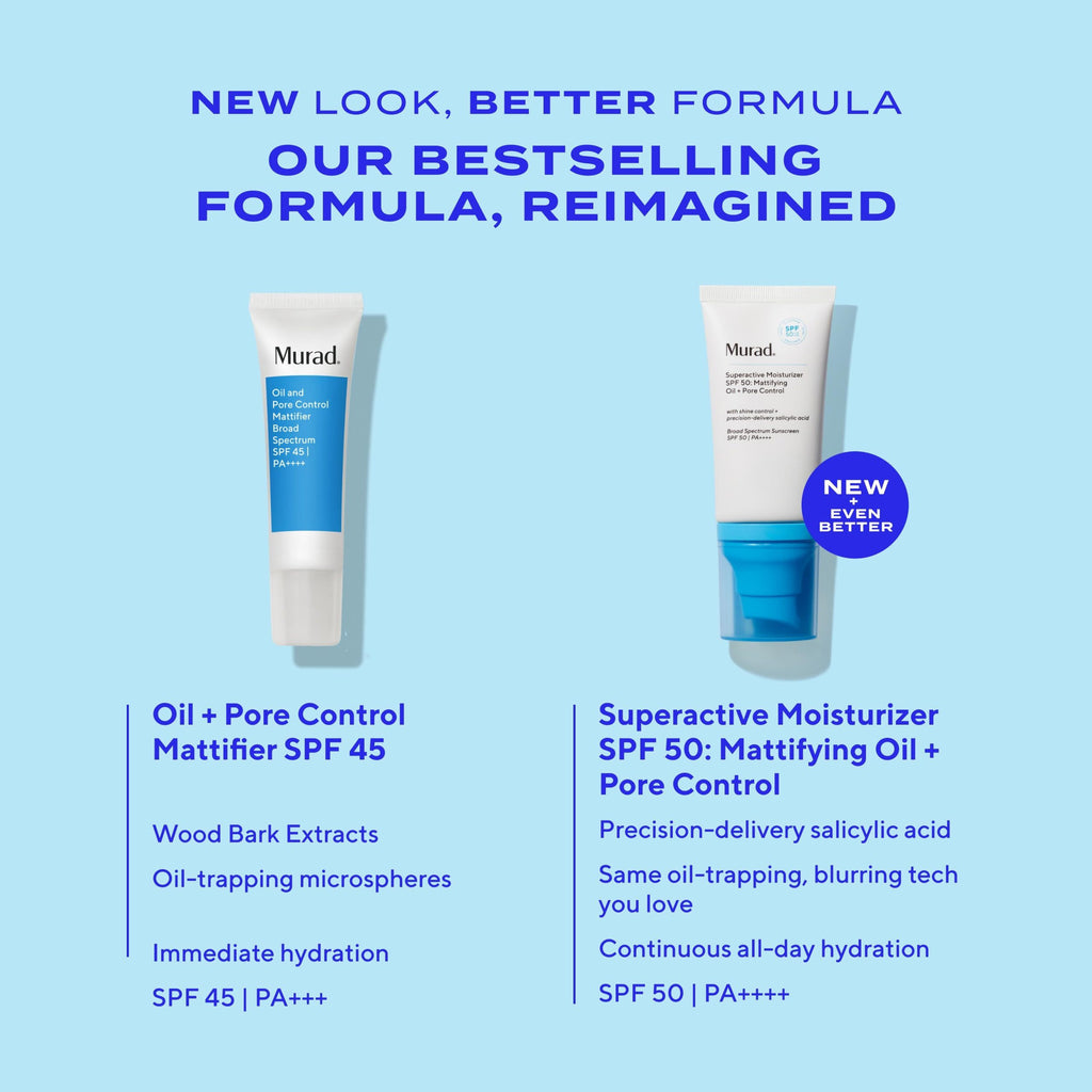 Superactive SPF 40 Moisturizer: Mattifying Oil + Pore Control